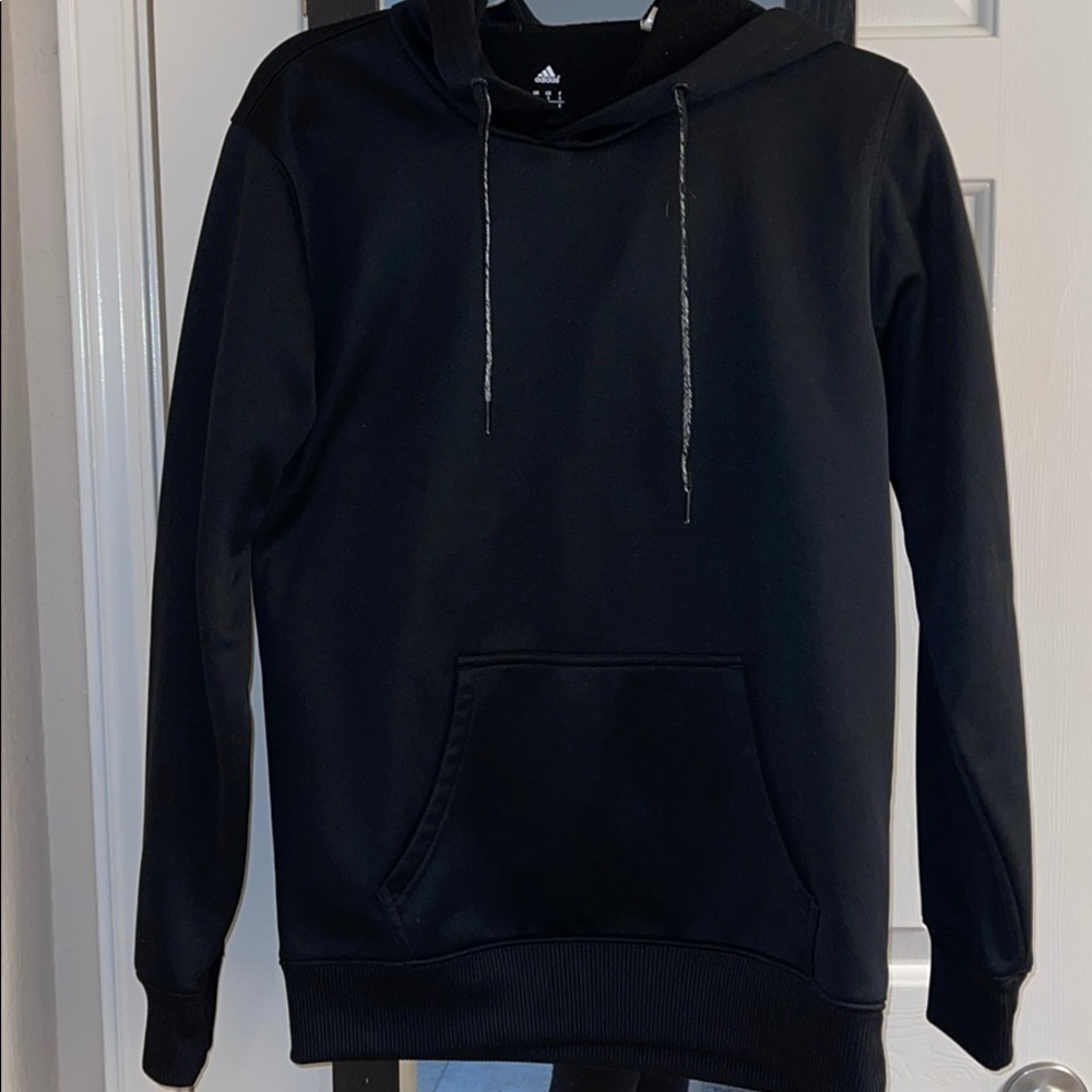 Adidas hoodie-  black - small